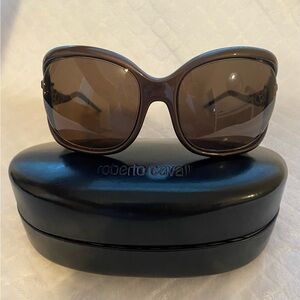 Roberto Cavalli Tortoise Tespi Sunglasses